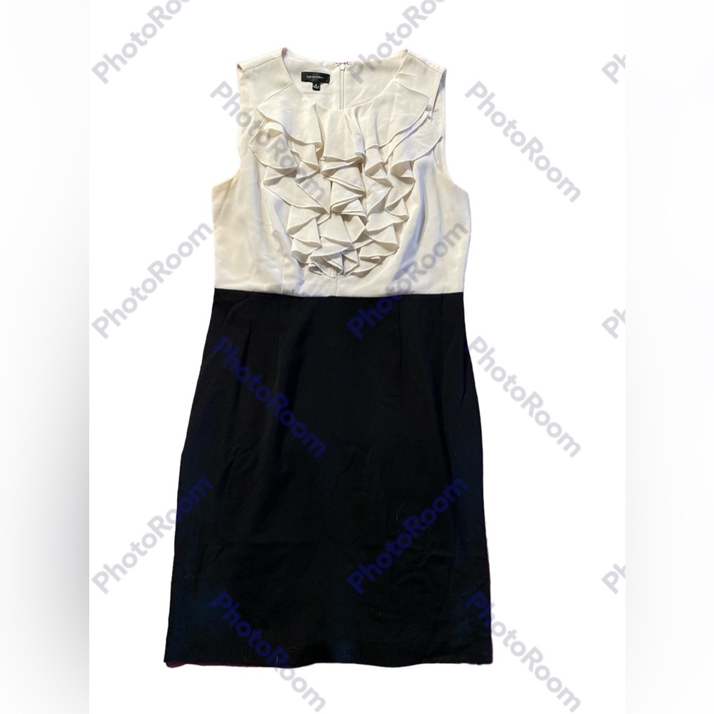 Spense White and Black Dress size 6